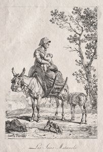 Mateřská péče. od Carle Vernet