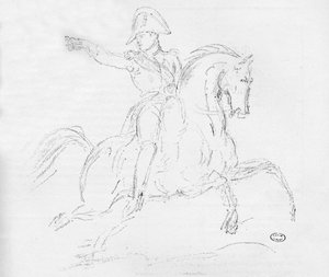 Napoleon na koni, 18. století