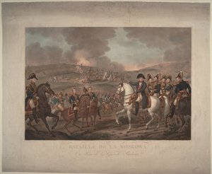 Bitva u Borodina 26. srpna 1812 1825 od Carle Vernet