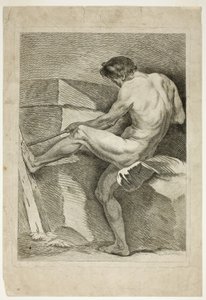 Figura, z knihy Six Figures Académiques od Carle van Loo