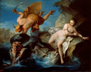 Perseus a Andromeda, 17. století.