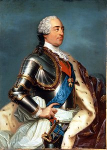 Portrét Ludvíka XV. (1710 - 1774). Obraz Carle Van Loo (1705 - 1765). od Carle van Loo