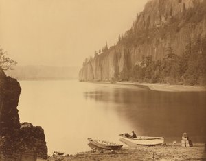 Cape Horn, řeka Columbia od Carleton E. Watkins