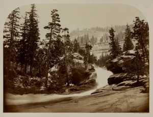 Kaskáda, Nevadské vodopády, Yosemity, Kalifornie