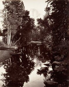 South Dome, 6000 stop, Yosemite, ca. 1872, vytištěno ca. 1876. od Carleton E. Watkins.