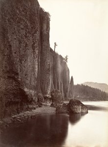 Cape Horn, Columbia River, Oregon, 1867. od Carleton Emmons Watkins