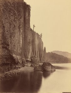 Cape Horn, Columbia River, Oregon, 1867. od Carleton Emmons Watkins