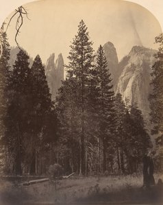 Katedrální věže, 1861. od Carleton Emmons Watkins
