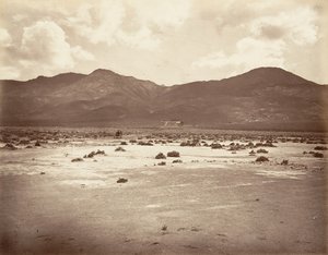 Road View to Sutro Tunnel, 1875, vytištěno ca. 1876. od Carleton Emmons Watkins