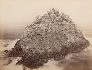 Ostrovy cukrové homole, Farallons, 1868-69. od Carleton Emmons Watkins