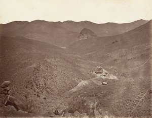 Sutro Tunnel Shaft č. 2, 1875, vytištěno ca. 1876. od Carleton Emmons Watkins