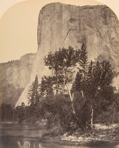 Tutucanula, El Capitan, 1861. od Carleton Emmons Watkins