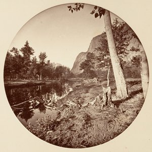 [Yosemitský národní park, Kalifornie], ca. 1878. od Carleton Emmons Watkins