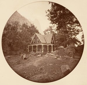 [Yosemitský národní park, Kalifornie], ca. 1878. od Carleton Emmons Watkins