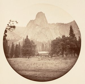 [Yosemitský národní park, Kalifornie], ca. 1878. od Carleton Emmons Watkins