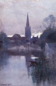 Salisbury za soumraku