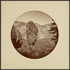 Sloup "Agassiz", Yosemity od Carleton Watkins