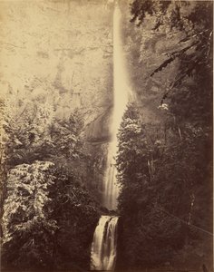 [Kaskády, Multnomah Falls] od Carleton Watkins