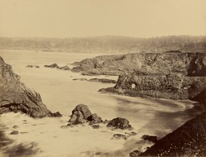 [Pohled na pobřeží Mendocina] od Carleton Watkins