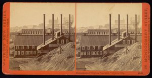 Konsolidovaný Virgin Pan Pan Mill, Virginia City od Carleton Watkins