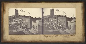 Dupont Street, 4. července 1862 od Carleton Watkins