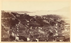 [Golden Gate z Telegraph Hill, S.F.] od Carleton Watkins