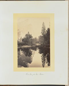 Zrcadlový pohled tří bratrů od Carleton Watkins