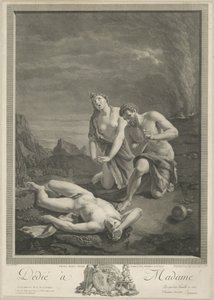 Adam a Eva u Ábelovy mrtvoly od Carlo Antonio Porporati