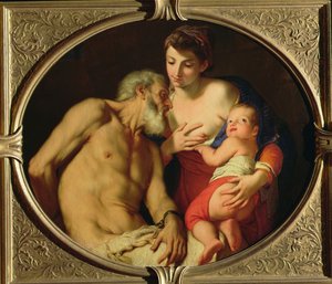Římská charita (Cimon a Pero), c.16901700