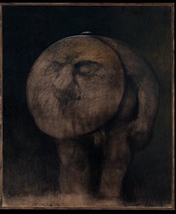 Monos (olej na kartonu) od Carlo Cremaschi