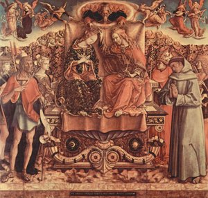 Korunovace Panny Marie od Carlo Crivelli