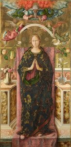 Neposkvrněné početí. 1492 od Carlo Crivelli