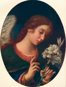Anděl zvěstování, 17. století od Carlo Dolci