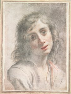Busta svatého Jana Božského, (pastel) od Carlo Dolci