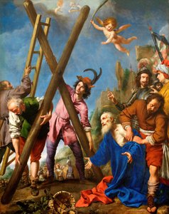 Svatý Ondřej se modlí před mučednickou smrtí, 1643. od Carlo Dolci