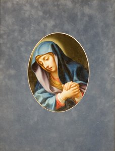 Plačící Madona, Carlo Dolci (olej na mědi) od Carlo Dolci