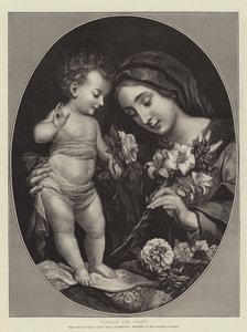 Panna a dítě od Carlo Dolci