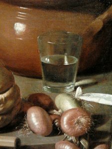 Polština: Zátiší s měděným džbánem Zátiší s měděným džbánem (detail). od Carlo Magini