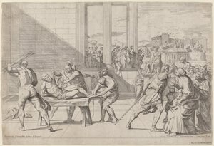 Umučení svatého Ondřeje od Carlo Maratta after Domenichino