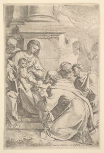 Klanění tří králů. od Carlo Maratta or Maratti