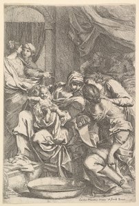 Narození Panny. od Carlo Maratta or Maratti