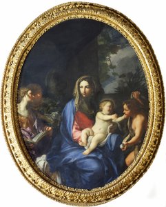 Panna s dítětem a svatý Jan od Carlo Maratta or Maratti