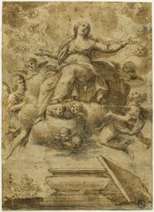Nanebevzetí Panny Marie od Carlo Maratti