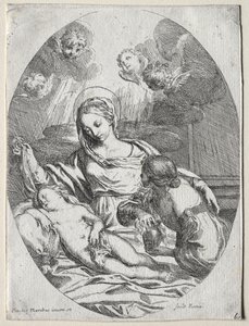 Madona a dítě s Magdalen od Carlo Maratti