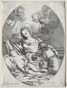 Madona a dítě s Magdalenkou. od Carlo Maratta or Maratti