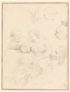 Figurální skici od Carlo Marchionni