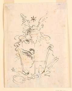 Skica pro erb od Carlo Marchionni
