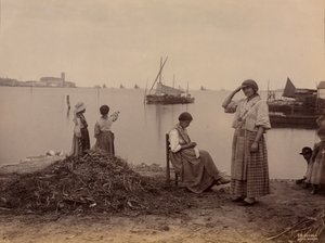 Chioggia, pod přístavem