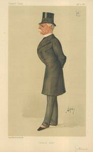 Generál Sir Donald Martin Stewart, Ahmed Khel, 15. ledna 1887, karikatura Vanity Fair od Carlo Pellegrini