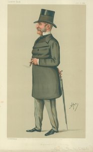 Generál Sir Thomas Montagu Steele, Aldershot, 20. července 1878, karikatura Vanity Fair od Carlo Pellegrini